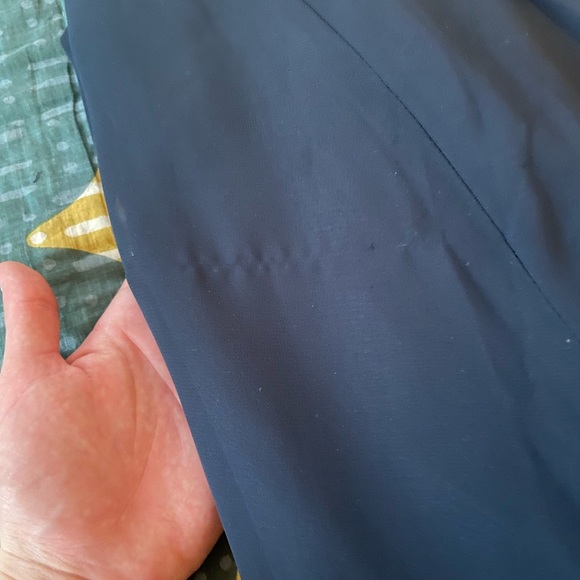 Azazie Yazmin Dark Navy bridesmaid dress - size 34 bust, 27.5 waist, 37.5 hips - Picture 4 of 12